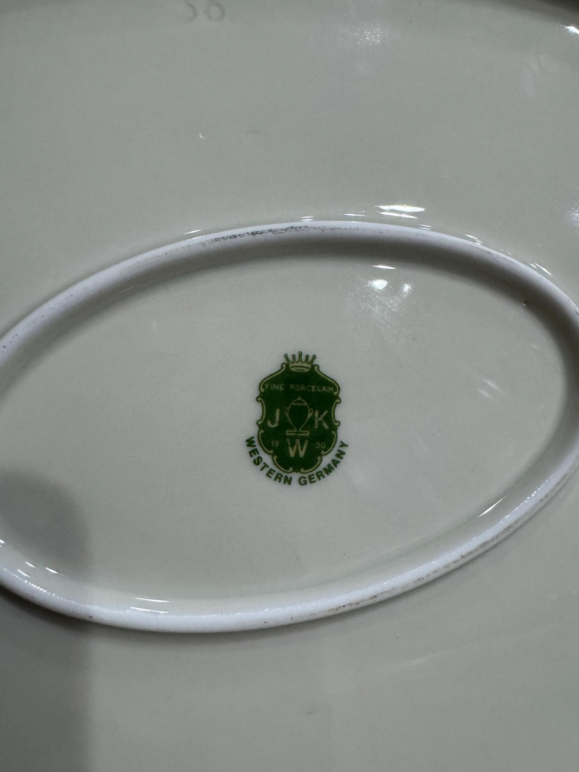 Vintage Johann Seltmann Fish plate set Platter Dinner Plates German Fine Porcelain Vintage Fish plates Plate Wall Coastal Decor