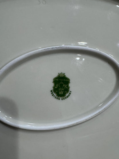 Vintage Johann Seltmann Fish plate set Platter Dinner Plates German Fine Porcelain Vintage Fish plates Plate Wall Coastal Decor