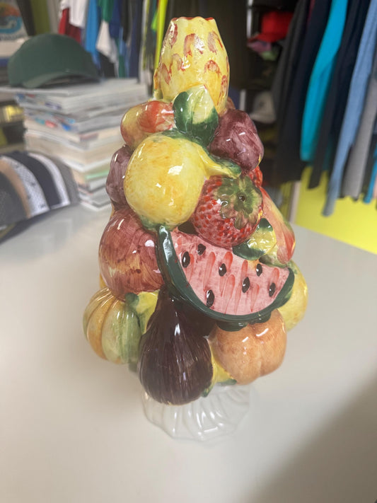 Italian fruit topiary ceramic fruit topiary for kitchen decor