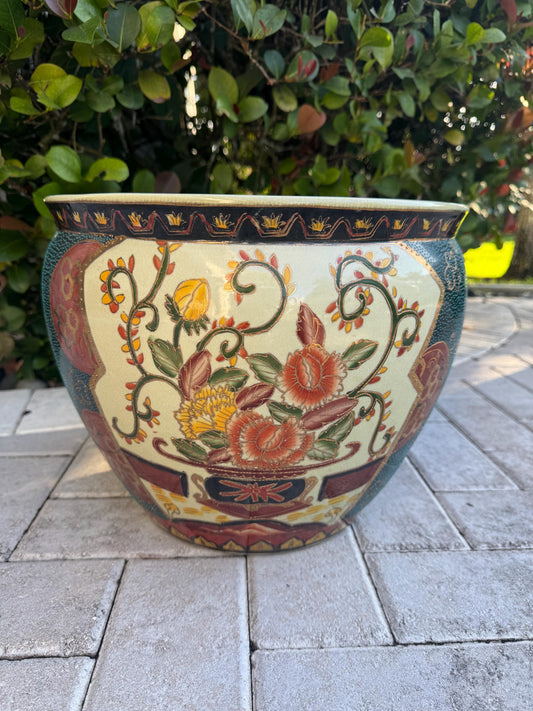 satsuma fish pot planter