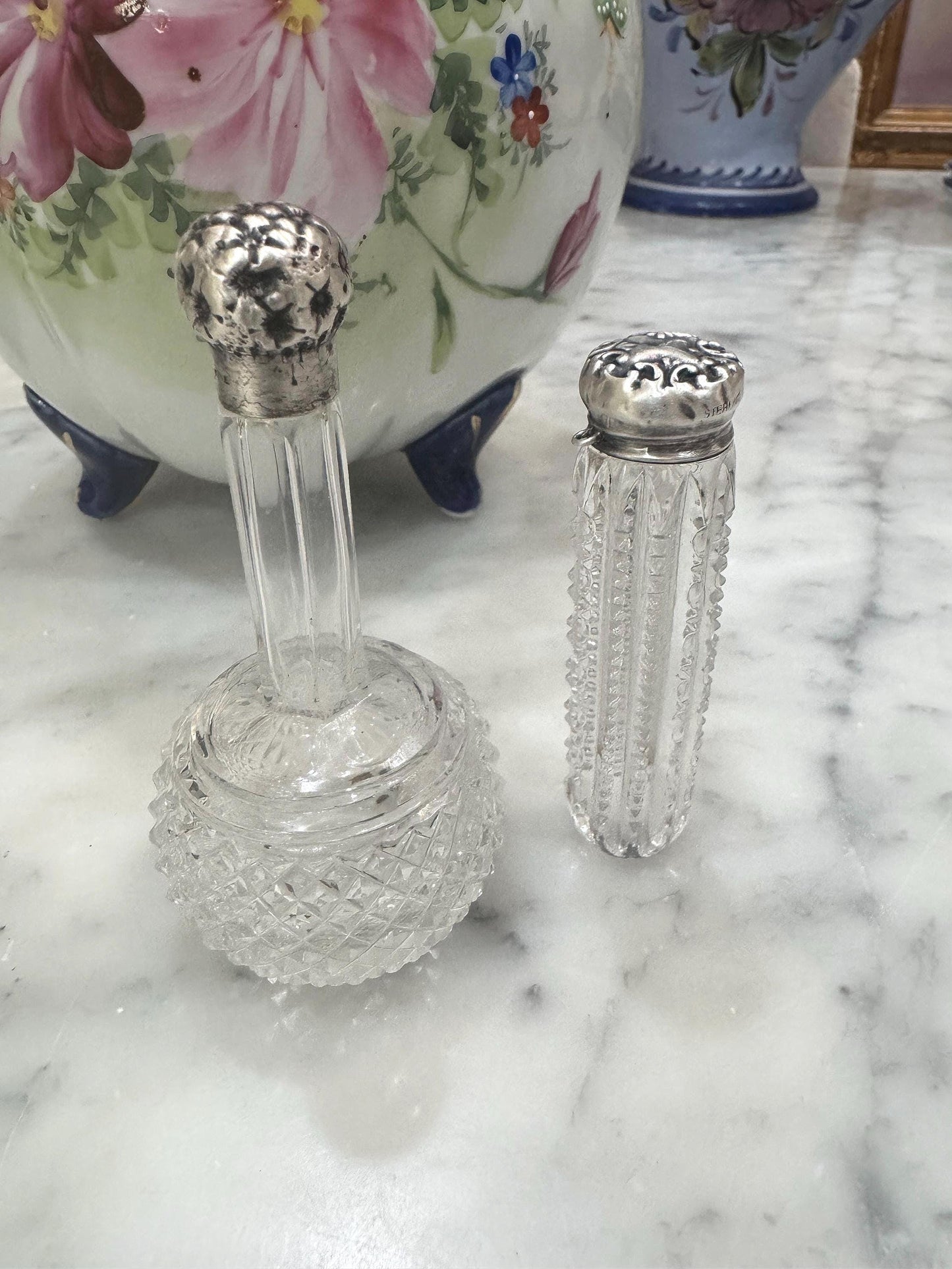 Victorian perfume bottles