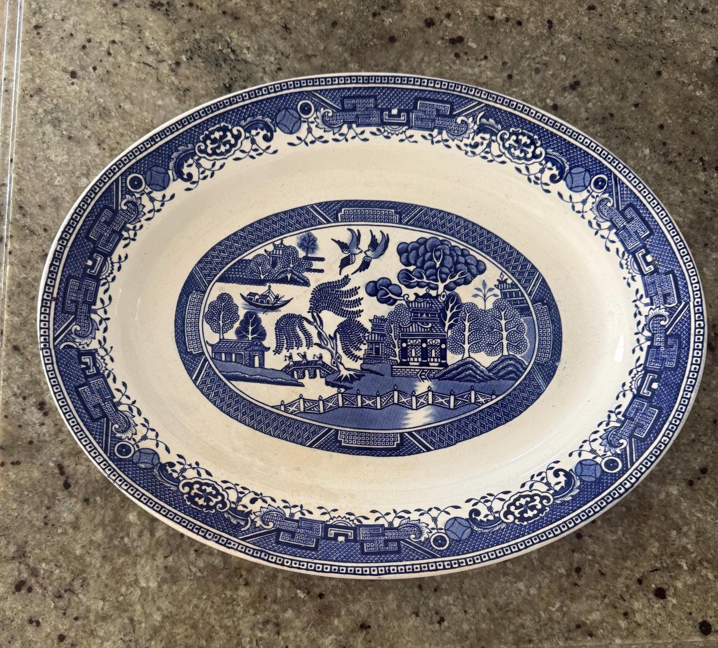 Washington old Willow platter