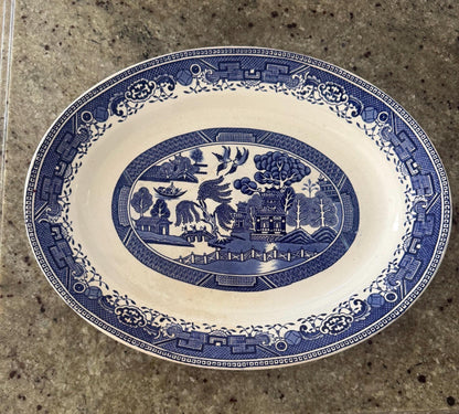 Washington old Willow platter