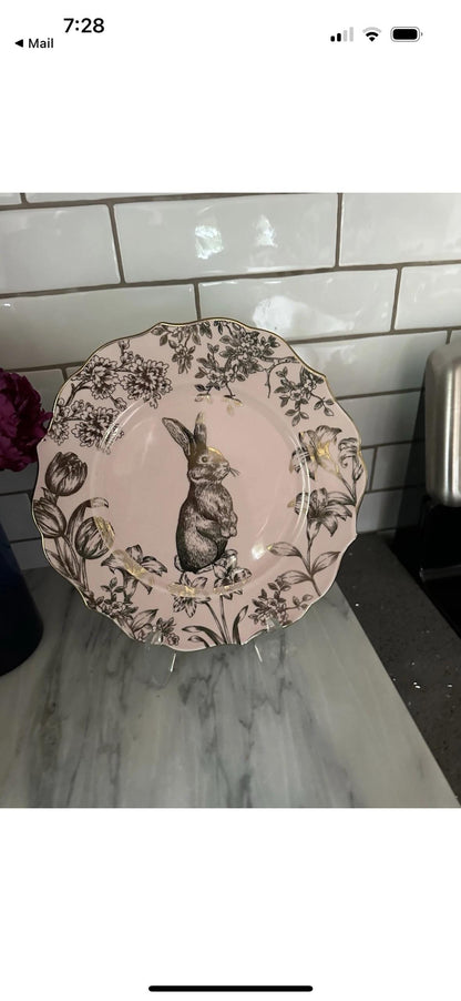 bunny hill dinner plate