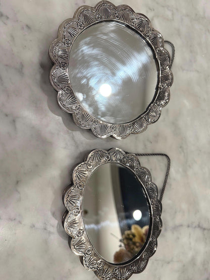 Turkish Wedding Mirrors 900 silver Antique mirrors Traditional dowry gift