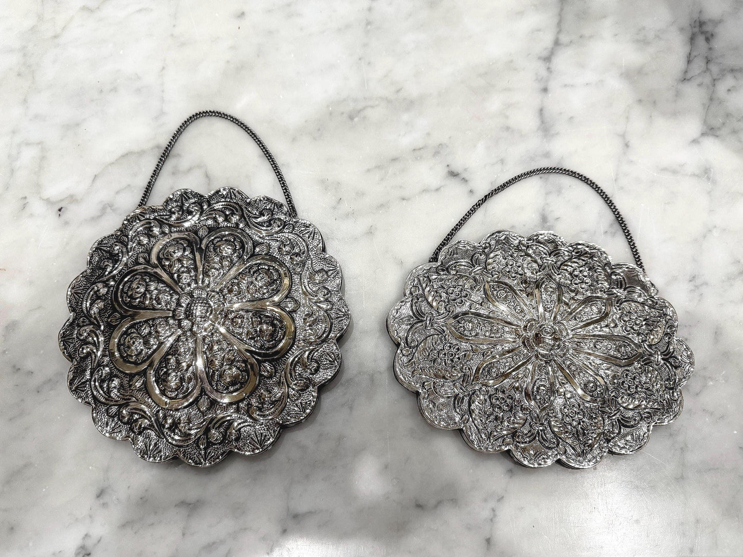 Sterling silver mirrors