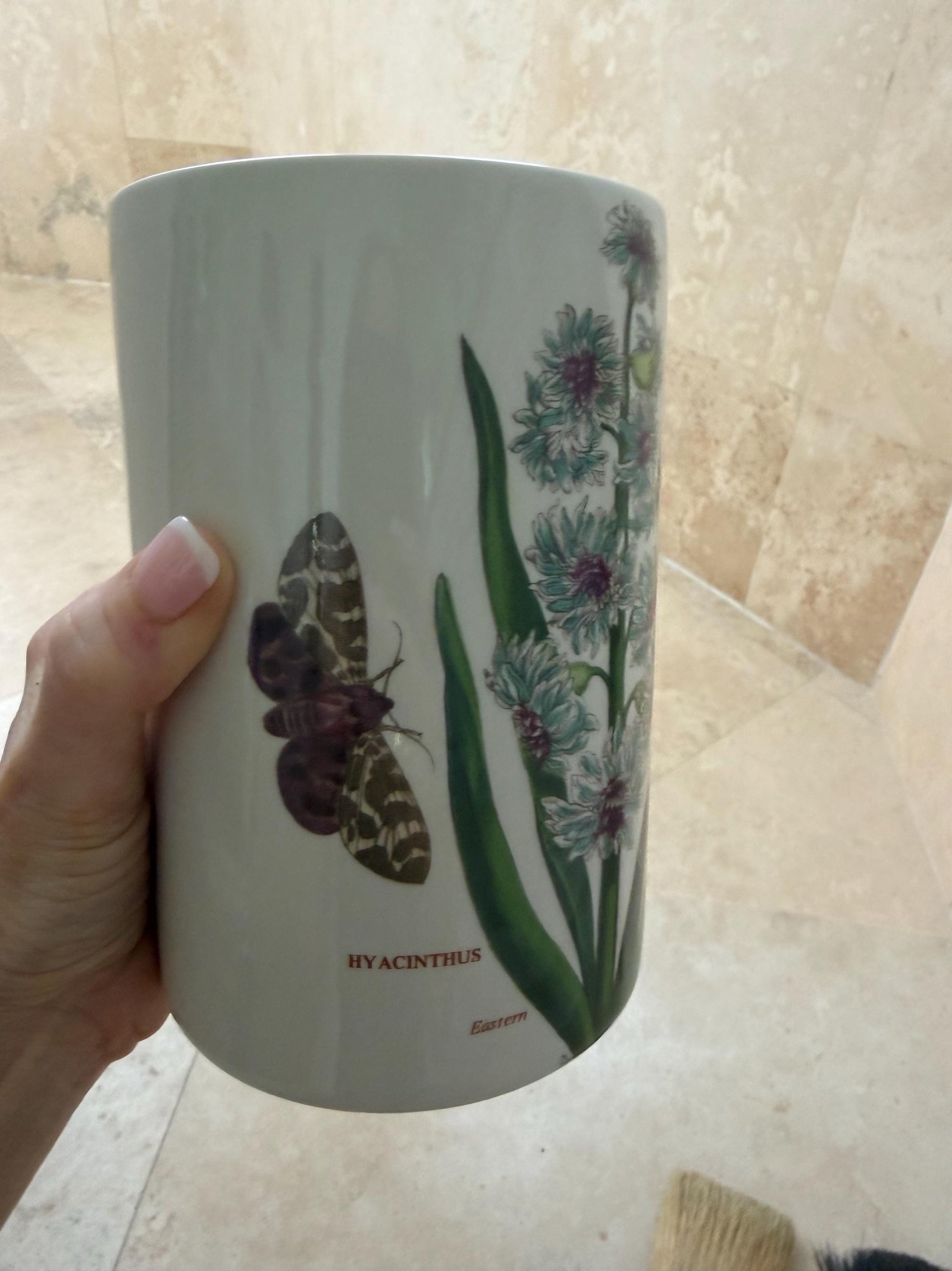 portmerian vase utensil holder floral vase butterfly’s