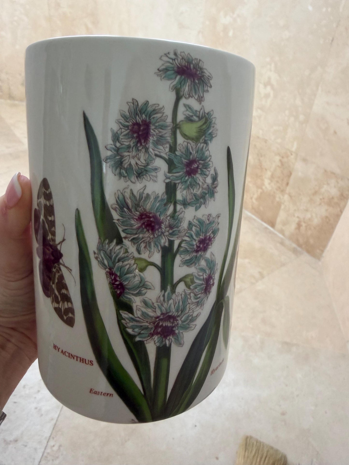 portmerian vase utensil holder floral vase butterfly’s
