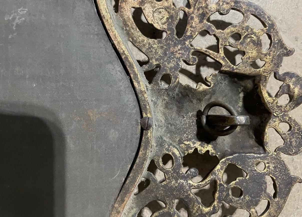 Brass Bradley Hubbard Bacchaus mirror set Ornate mirror set