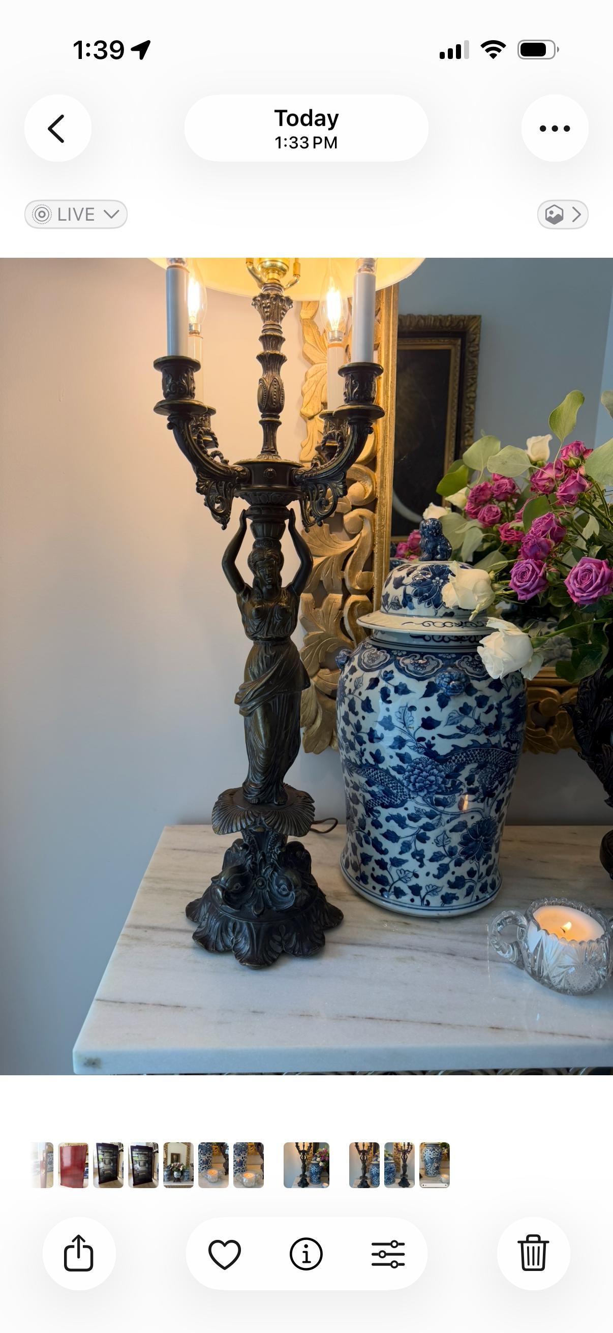 entryway goddess lamp