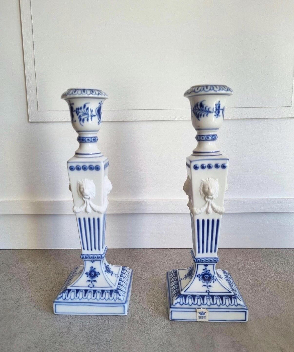 royal Copenhagen candlesticks