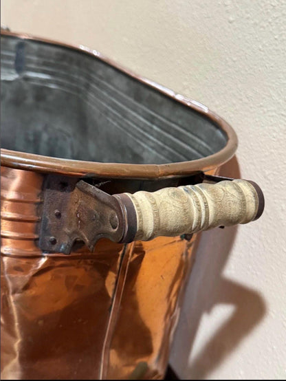 Cooper bin basket rustic fall decor