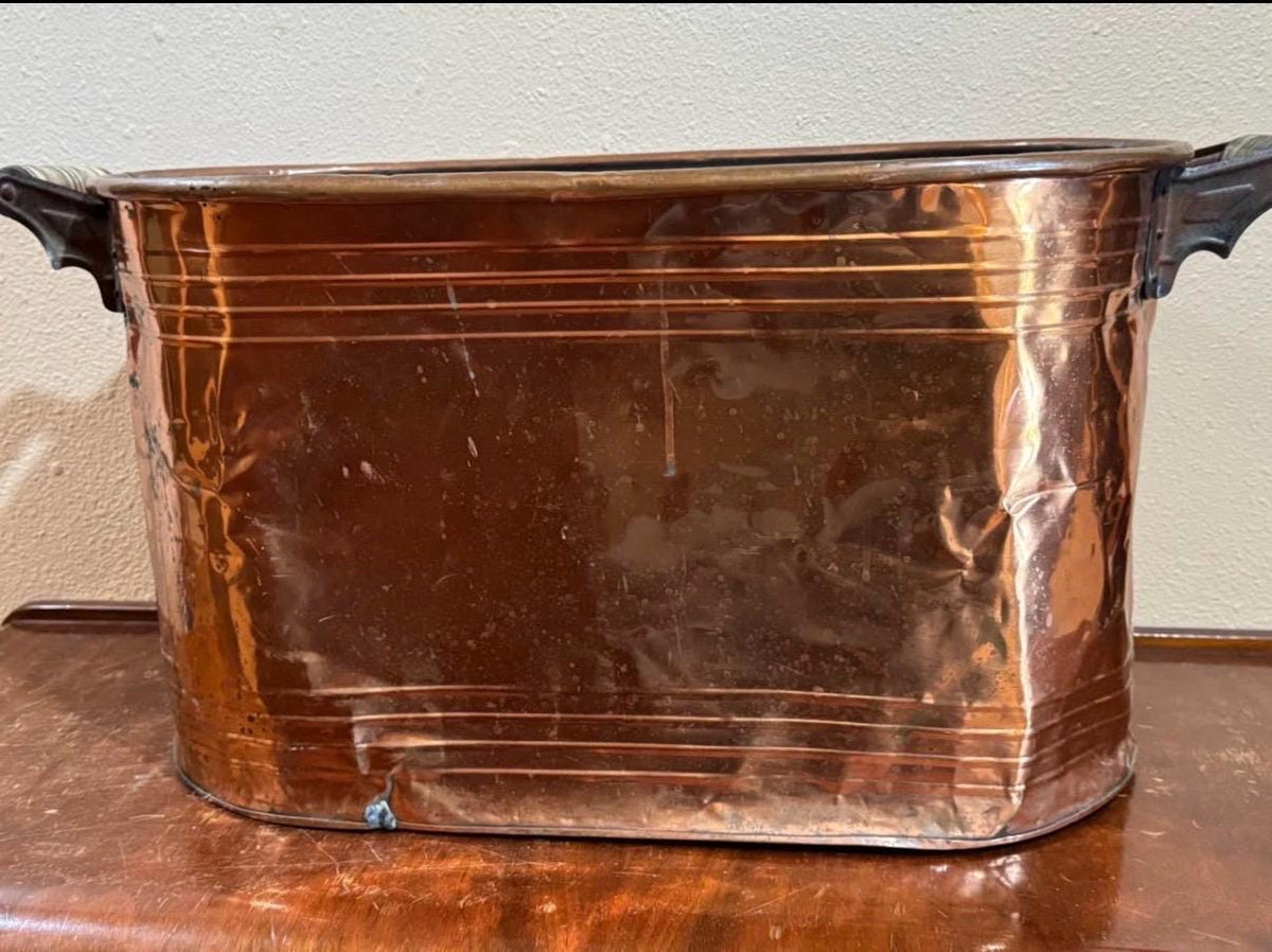 Cooper bin basket rustic fall decor