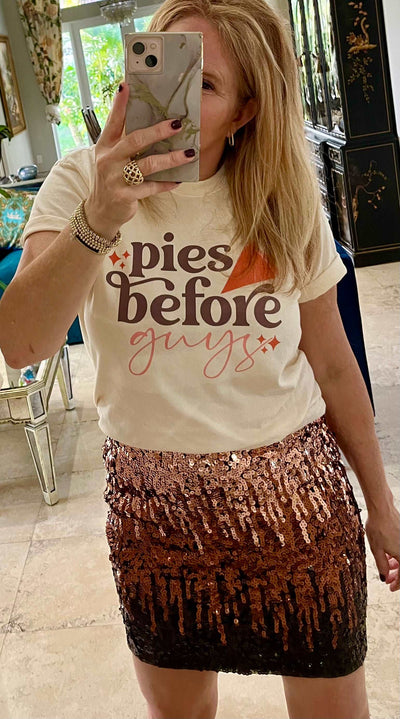Pies Before Guys Shirt, Dessert Shirt