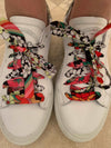Silk Scarf Shoelaces, Sneaker Laces