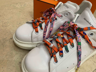 Silk Scarf Shoelaces, Sneaker Laces