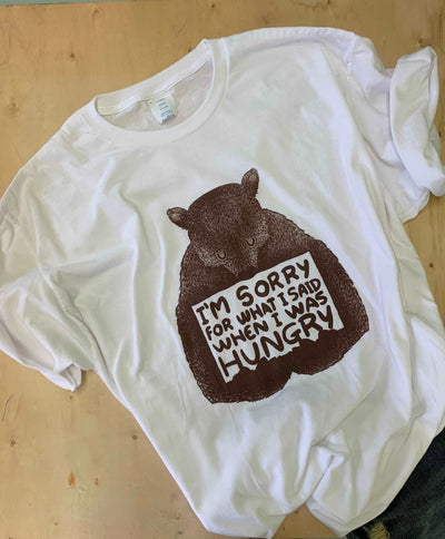 Forgive Me Shirt / Hangry Shirt / Bear Shirt
