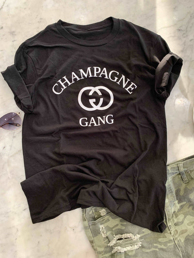 Champagne Gang Shirt, Brunch Shirt, Girls Trip Shirt,