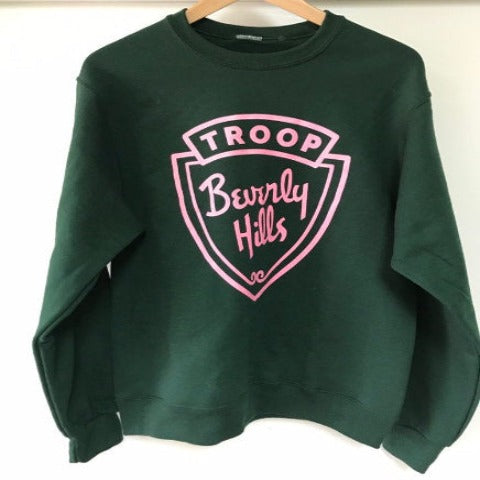 Beverly Hills Rodeo™️ Sweatshirt Green/Pink – First Class Cowboys