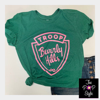 Troop Beverly Hills T Shirt / Phyllis Nefler/ 80s movies / we don’t need patches