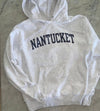 Nantucket Hooded Sweatshirt / Prep Style Apparel / Collegiate Sweatshirt/ Cape Cod Shirt
