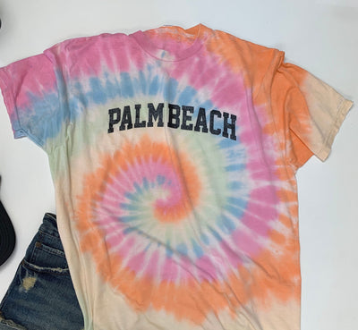 Palm Beach Tie Dye Shirt / Palm Beach Lifestyle Shirt