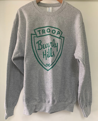 Troop Beverly Hills Grey Sweatshirt, Wilderness Girls Shirt, 80’s movie shirt