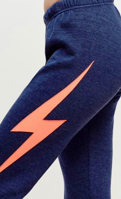 Joggers Sweatpants Smiley Face or Lightening Bolt design, unisex joggers