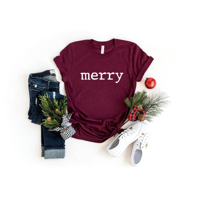Merry Shirt , Christmas Tee, Christmas Party Shirt