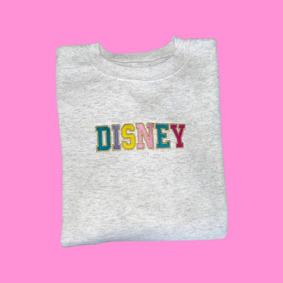 Disney Embroidered Sweatshirt, Disney World Trip Shirt, Disneyland Trip Shirt