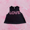 Love Cropped TankTop, Valentine’s Day Shirt
