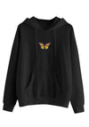 Butterfly Hoodie, Trendy Shirt Hoodie , Black Butterfly Pullover