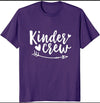 Kindergarten Shirt, Kinder Crew Tee , Back To School Shirt