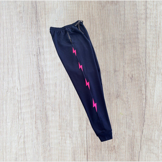 Lighting Bolt Sweatpants, Trendy Sweatpants, Bolt Lounge Pants