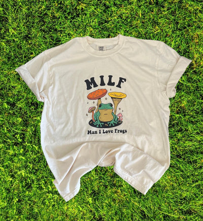 MILF Shirt, Man I Like Frogs Shirt, Funny Mom Shirt, Hot Mom Shirt, Mom Shirt