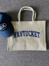 Nantucket Raffia Souvenir Tote Bag, Nantucket Gift item