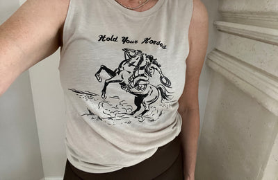 hold your horses girl shirt