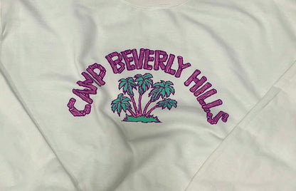 Camp Beverly Hills Sweatshirt, California Souvenir Shirt , valley girl shirt, Beverly Hills Hotel Shirt, Destination Shirt