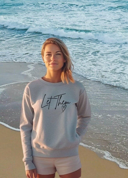 Let Them Shirt. Podcast Shirt. Motivational Shirt. Mental Wellness Shirt.