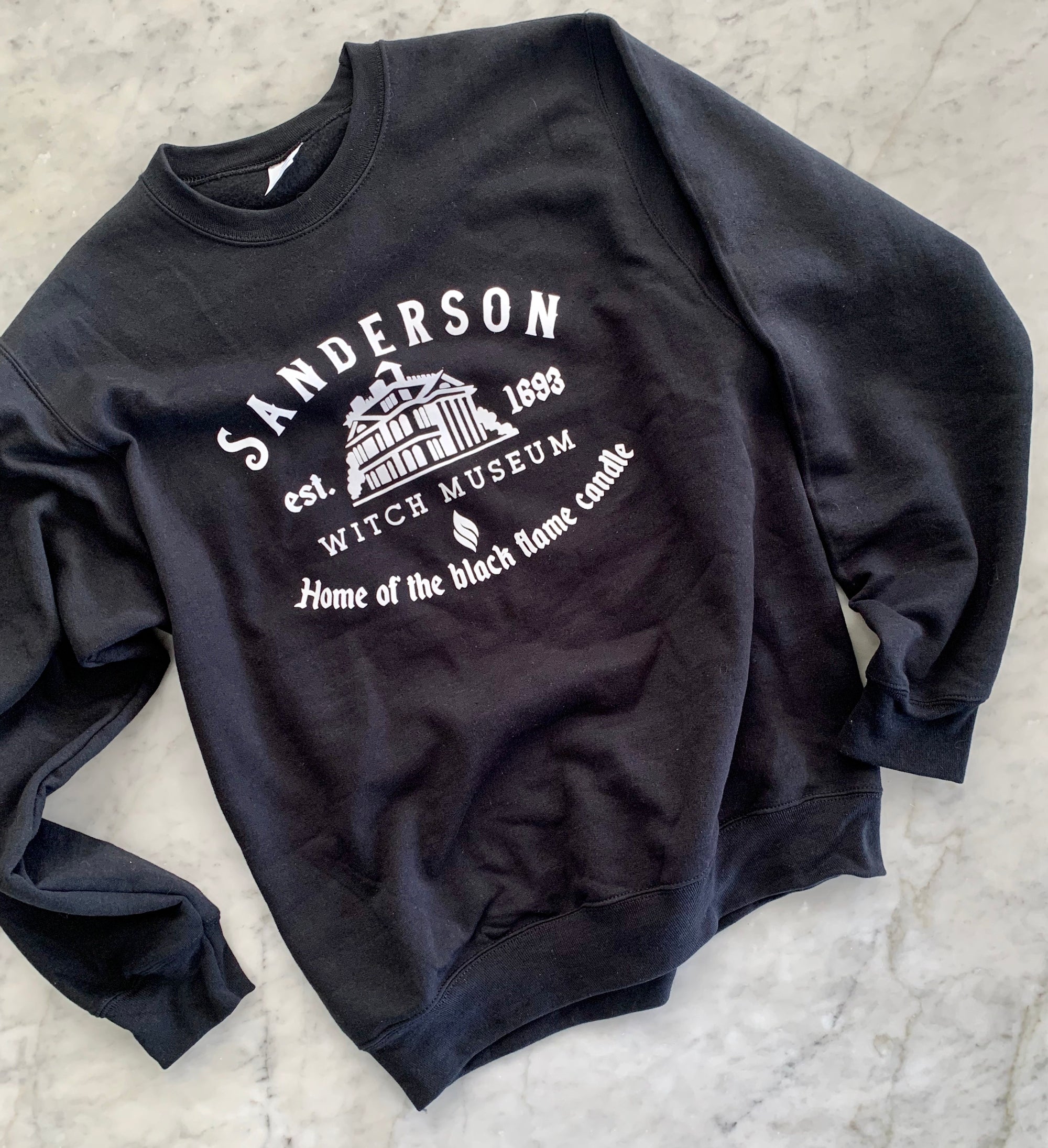 Sanderson museum shirt Home of the blue flame candle sweatshirt, Halloween shirt