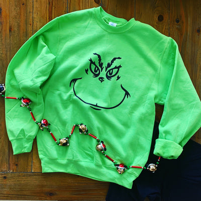 Grinch sweatshirt , ugly Christmas sweater , Christmas shirt